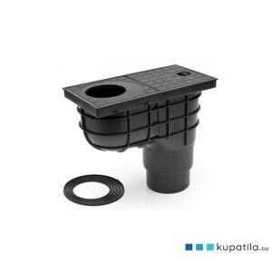 GORNJI DIO SIFONA OKRUGLI KLIK-KLAK 6/4" MANJI EDVCR01 PLASTBRNO