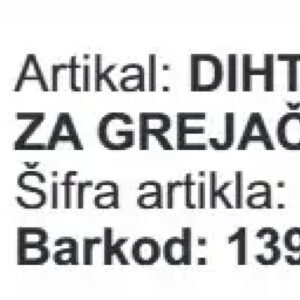 DIHTUNG GRIJAČA R 5/4 OKRUGLI