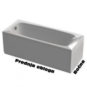 OBLOGA PREDNJA ZA KADU L=140-AQUA