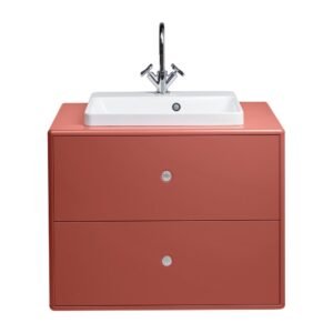 ORMARIĆ LUXOR 90cm CRVENI+UMIVAONIK