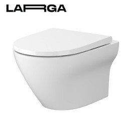 ŠOLJA WC VISEĆA B331 WHB HF LARGA OVAL CLEAN+DASKA SLIM WRAP DUR SC EO EW-S701-472
