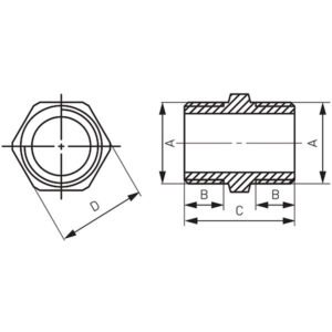 NIPL 3/8" NIKLOVANI-N02C