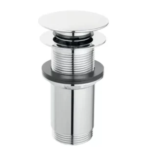 PILETA NIKLOVANA 5/4" KLIK-KLAK OKRUGLA ROTONDO HROM-S285-WBP