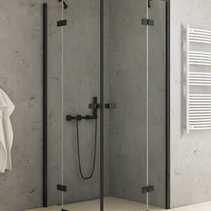 KTK REFLEXA 80x120x200cm CRNA LIJEVA PS 6mm-EXK-1353