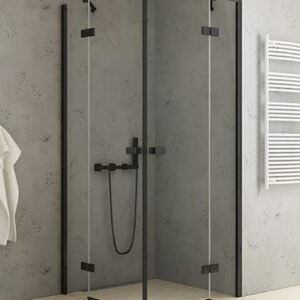 KTK REFLEXA 90x90x200cm CRNA PS 6mm-EXK-1336/EXK-1337