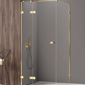 KTK AVEXA 80x120x200cm ZLATNA SJAJNA LIJEVA PS 6mm-EXK-1654