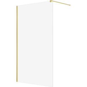 TUŠ STIJENA VELIO 120x200cm SATIN ZLATNA PS 8mm-D-0192B