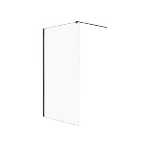TUŠ STIJENA VELIO 120x200cm CRNA PS 8mm-D-0145B