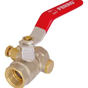 VENTIL KUGLA 3/4" SA ISPUSTOM 403 KOVINA