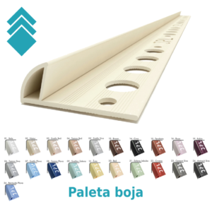 LAJSNA 10mm-2,50m ECOROND AVORIO