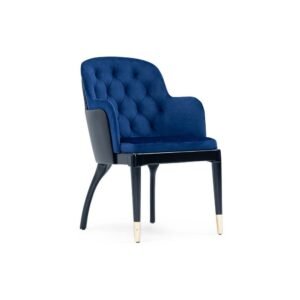 STOLICA MILANO 923.7 DARK BLUE PP PLASTIC 55x58.5x80cm