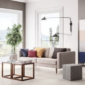 LIVING INDOR BEIGE-C 61,5x61,5 -ART #1,51
