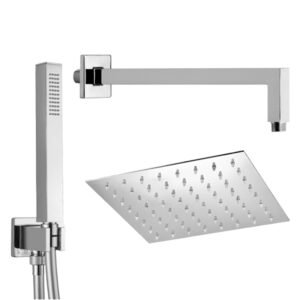 TUŠ SET ZA TUŠ KABINU, TUŠ RUŽA 20x20cm KDP5018QUB000CRO-FRAMO