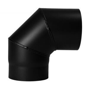 KOLJENO DIMNO FI 160-CRNO
