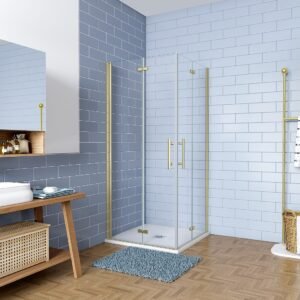 KTK S4610C-R GOLDEN 90x120x195cm 6mm