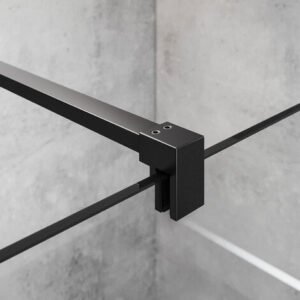 WALK IN BAR KIT-120cm BLACK 6-10mm WTS23C342