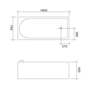 PTK S359R 120x80x190cm ST 5mm DESNA+KADA