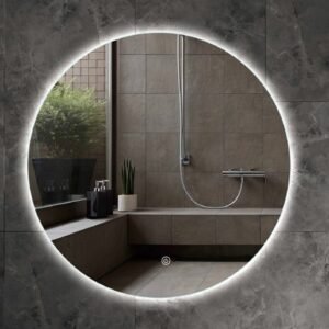 LED OGLEDALO LUNA WHITE Z2L0 600x600x35mm
