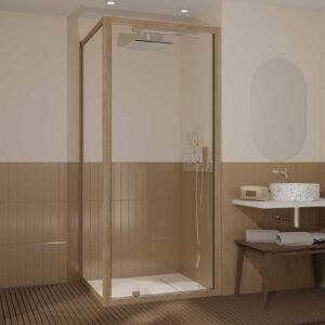 KTK RDR58A-B 90x90x200cm BT FLAT 6mm