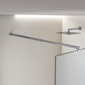 WALK IN BAR KIT-90cm CHROM 6-10mm WTS-23C112