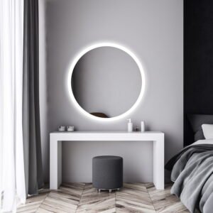 LED OGLEDALO LUNA WHITE Z2L0 700x700x35mm