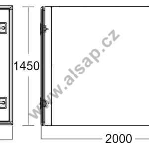 METLICA ZA KABINU 6mm-2000mm