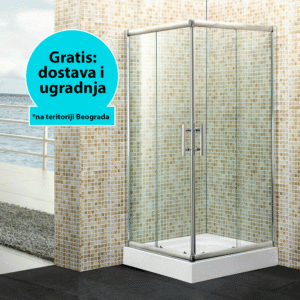 S463A 90x90x190cm ST 5mm VRATA