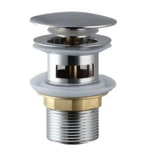 PILETA NIKLOVANA 5/4" KLIK-KLAK ČETVRTASTA QUADRO-S284