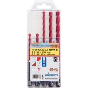 BURGIJA SDS PLUS 10x210mm PROFI MUTICUT ALPEN