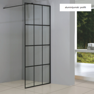 WALK IN S473-BP 120x200cm BT 8mm