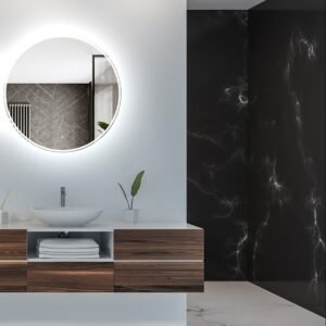 LED OGLEDALO LUNA YELLOW Z1L8 600x600x35mm