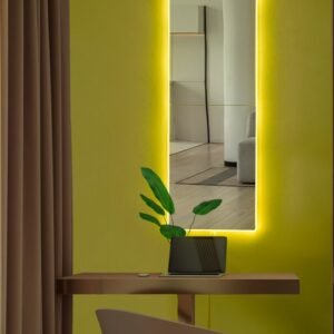 LED OGLEDALO LUNA YELLOW Z2L0 700x700x35mm